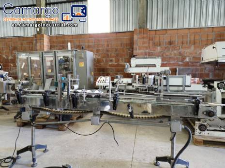 Taponadora a presin para botellas, latas y tarros de acero inoxidable SLP