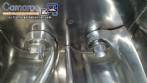 Mezclador Sigma Fabbe de acero inoxidable de 130 litros