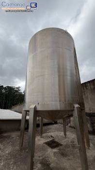 Tanque de almacenamiento de acero inoxidable Recinox de 25.000 litros
