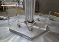 Reactor/agitador de tanque mezclador con camisa de acero inoxidable KROMA de 1800 litros