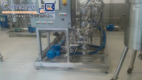 Pasteurizador tubular 400 L Willis