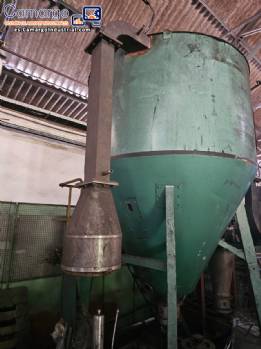 Secador atomizador Secador por aspersin interno en acero inoxidable Atomizador Niro