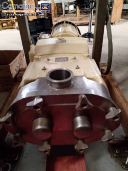 Bomba de l�bulos de acero inoxidable Leeson Washguard