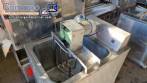 Tanque mezclador de acero inoxidable de 80 litros con sistema de refrigeraci�n.