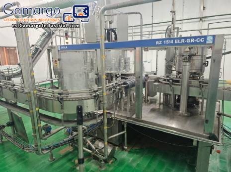 L�nea completa para llenado de latas Zegla 6000 latas/hora