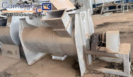 Mezcladora de cinta de acero inoxidable Coppi para polvos