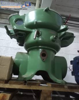 Separador centr�fugo Westfalia de 7.300 litros/hora para la purificaci�n industrial de aceites