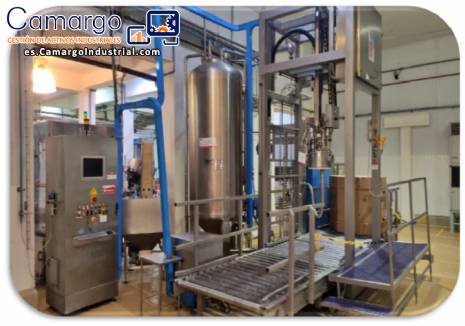 Llenadora asptica automtica para big bags FBR ELPO 6.000 litros por hora