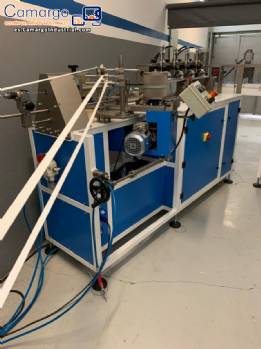 M�quina de paja de papel para bebidas