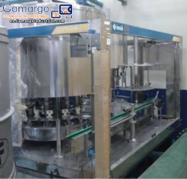Rotary filling and capping machine with load cell IMSB Robopac CCT 18 12/06