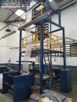 Extrusora de pl�stico PE de baja densidad