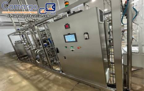 Sistema de filtraci�n por membranas para permeado de suero 10.000 L h Padroniza