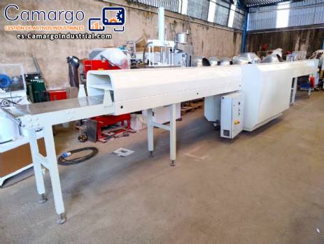 T�nel de enfriamiento de chocolate 9 m x 560 mm