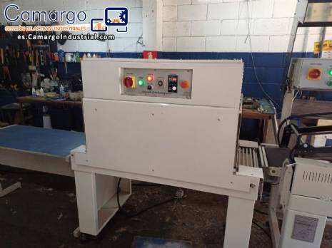 Selladora autom�tica en forma de L con t�nel de retracci�n 1600 piezas por hora