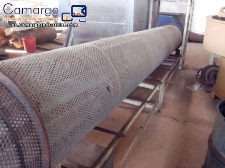 Mezclador de pulverizaci�n de alimentos rotativo