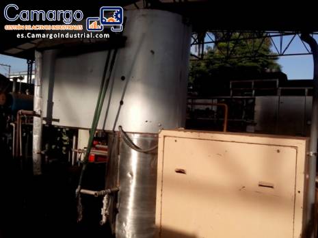 Cocina de caramelo duro con vac�o y bombas