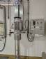 Mezclador agitador de turbina de acero inoxidable, 25 HP
