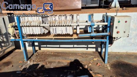 Filtro prensa de placas de polipropileno Bomax