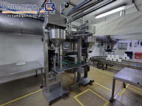 Llenadora dosificadora de acero inoxidable con 1 boquilla Serac