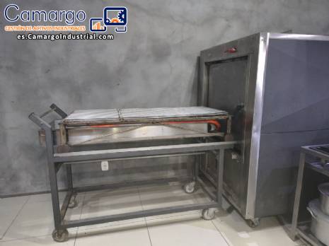 Horno industrial para asados   de porchetta Costillas Italia Euro Forni p1s Porchetta Singolo
