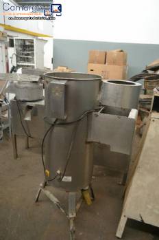 Peladora de verduras industrial 500 kg h Skymsen