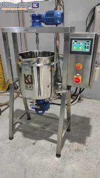 Reactor de mezcla con camisa de acero inoxidable de 30 litros de Alki Mquinas