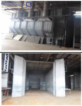 Cabina de pintura l�quida