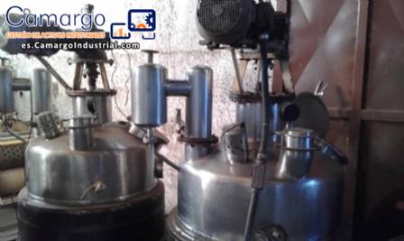 Reactor de presi�n de buller de acero inoxidable para 300 kg