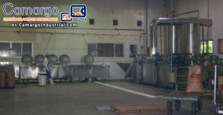 L�nea de producci�n de snacks de soja