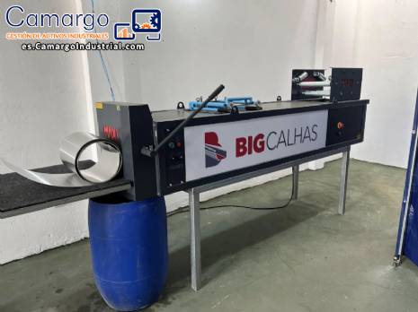M�quinas para fabricar canalones residenciales