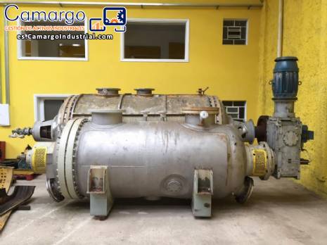 Secador Rotativo al Vac�o Secador de Paletas Bernauer