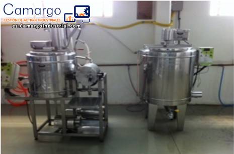 L�nea para la producci�n de base de soya fermentados