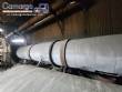 Secador rotatorio de acero inoxidable de 7,5 metros