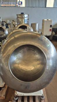 Sart�n Incapi de acero inoxidable con revestimiento liso de 250 litros