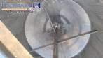 Tanque de mezcla con camisa de acero inoxidable de 2500 litros