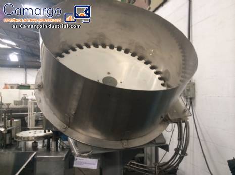 Alimentador y el posicionador de Rotary de botellas cubiertas Alimentador y el posicionador de Rotary de botellas cubiertas