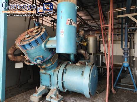 Compresor de aire de alta presión, sin aceite, de 3 etapas, 260 kW, Gardner Denver Belliss & Morcom, modelo VH21 H3N Compresor de aire de alta presión, sin aceite, de 3 etapas, 260 kW, Gardner Denver Belliss & Morcom, modelo VH21 H3N