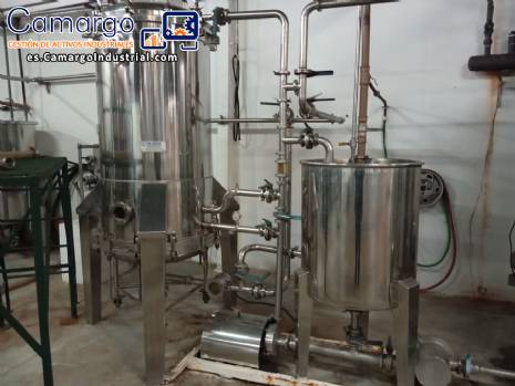 Filtro de precubierta de acero inoxidable Zegla de 6.000 litros Filtro de precubierta de acero inoxidable Zegla de 6.000 litros