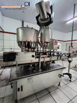 Llenadora rotativa de acero inoxidable con 18 boquillas Zegla Llenadora rotativa de acero inoxidable con 18 boquillas Zegla