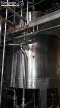 Tanque de acero inoxidable 10.000 L Tanque de acero inoxidable 10.000 L