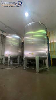 Tanque de acero inoxidable 316 con capacidad de 37.850 litros 10.000 galones de Blackwater Engineering Tanque de acero inoxidable 316 con capacidad de 37.850 litros 10.000 galones de Blackwater Engineering